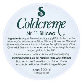 Coldcreme Nr.11 Silicea – PZN 3202129 (PZN 3202129) из Германии