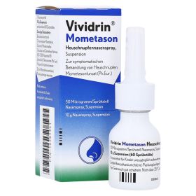 Vividrin Mometason Heuschnupfennasenspray 50µg/Sprühstoß – PZN 16581341 (PZN 16581341) из Германии