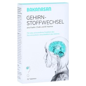 BAKANASAN Gehirnstoffwechsel Tabletten – PZN 11617838 (PZN 11617838) из Германии