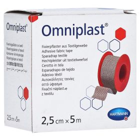 OMNIPLAST Fixierpflaster Textilgew.2,5 cmx5 m – PZN 11163314 (PZN 11163314) из Германии