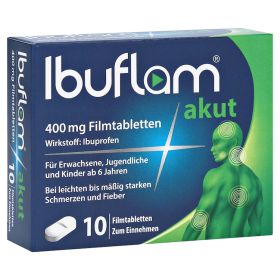 Ibuflam akut 400mg – PZN 4100230 (PZN 4100230) из Германии