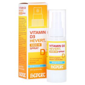 VITAMIN D3 HEVERT 1.000 I.E. Spray – PZN 16760865 (PZN 16760865) из Германии