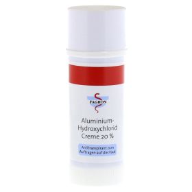 ALUMINIUM HYDROXYCHLORID Creme 20% Fagron – PZN 9485312 (PZN 9485312) из Германии