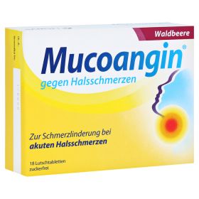 Mucoangin gegen Halsschmerzen Waldbeere – PZN 7314486 (PZN 7314486) из Германии