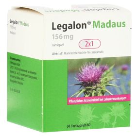 Legalon Madaus 156mg – PZN 11548178 (PZN 11548178) из Германии