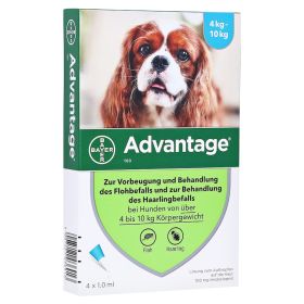 ADVANTAGE 100 Lösung Hunde 4-10 kg – PZN 8613311 (PZN 8613311) из Германии