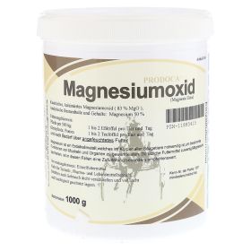 MAGNESIUMOXID Pulver vet. – PZN 11885415 (PZN 11885415) из Германии