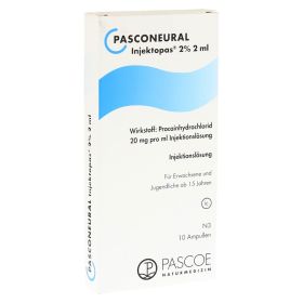 PASCONEURAL Injektopas 2% 2 ml Inj.-Lösung Amp. – PZN 11170001 (PZN 11170001) из Германии