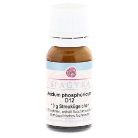 ACIDUM PHOSPHORICUM D 12 Globuli – PZN 11555161 (PZN 11555161) из Германии