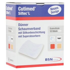 CUTIMED Siltec L Schaumverb.5x6 cm dü.san.haf. – PZN 7341431 (PZN 7341431) из Германии