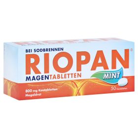 Riopan Magen Tabletten Mint – PZN 1139668 (PZN 1139668) из Германии