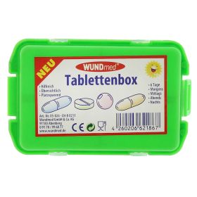 TABLETTENBOX mit 10-Fächern farbig sortiert – PZN 6646795 (PZN 6646795) из Германии