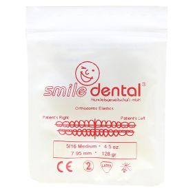 ZAHNSPANGENGUMMIS 5/16 med.bunt sort.7,95 mm Latex – PZN 11165075 (PZN 11165075) из Германии