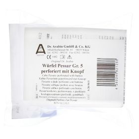 ARABIN Würfel Pessar perforiert 45 mm Gr.5 – PZN 633805 (PZN 633805) из Германии