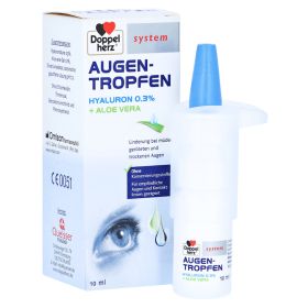 DOPPELHERZ Augen-Tropfen Hyaluron 0,3% system – PZN 13946204 (PZN 13946204) из Германии