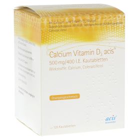Calcium Vitamin D3 acis 500mg/400 I.E. – PZN 11011225 (PZN 11011225) из Германии