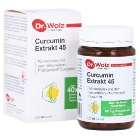 Dr. Wolz Curcumin Extrakt 45 Kapseln – PZN 10793390 (PZN 10793390) из Германии