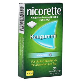 Nicorette 4mg whitemint – PZN 7353629 (PZN 7353629) из Германии