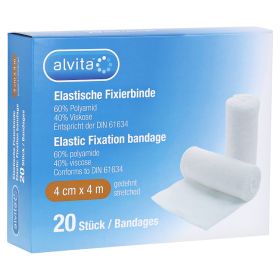 ALVITA elastische Fixierbinde 4 cmx4 m – PZN 16811373 (PZN 16811373) из Германии