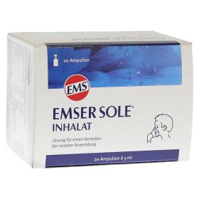 Emser Sole Inhalat Lösung für einen Vernebler – PZN 6150054 (PZN 6150054) из Германии