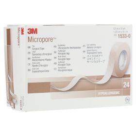 MICROPORE Vliespfl.1,25 cmx9,1 m haut 1533-0 – PZN 1319695 (PZN 1319695) из Германии