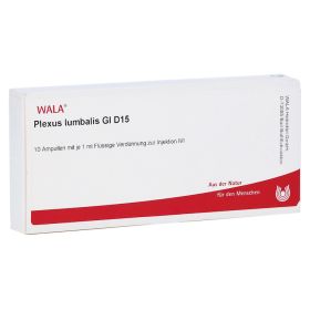 PLEXUS LUMBALIS GL D 15 Ampullen – PZN 2951225 (PZN 2951225) из Германии