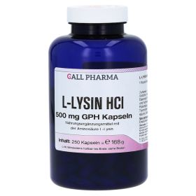 L-Lysin 500 mg Kapseln – PZN 1290603 (PZN 1290603) из Германии