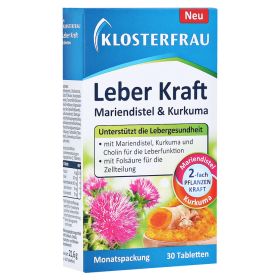 KLOSTERFRAU Leber Kraft Tabletten – PZN 14819442 (PZN 14819442) из Германии