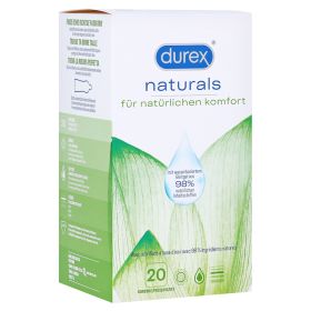 DUREX naturals Kondome mit Gleitgel wasserbasiert – PZN 17165805 (PZN 17165805) из Германии