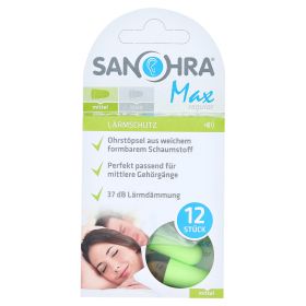 SANOHRA max Gehörschutzstöpsel f.Erwachsene – PZN 13887950 (PZN 13887950) из Германии