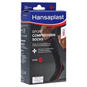 HANSAPLAST Sport Compression Socks Gr.M – PZN 15822908 (PZN 15822908) из Германии