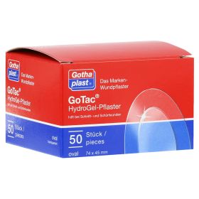 GOTAC HydroGel-Pflaster 74x45 mm oval – PZN 7682468 (PZN 7682468) из Германии