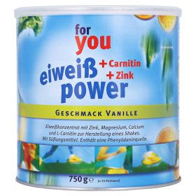 FOR YOU Eiweiß Power Vanille – PZN 6147514 (PZN 6147514) из Германии