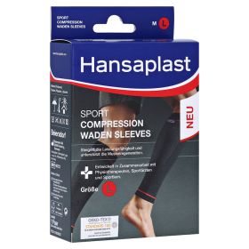 HANSAPLAST Sport Compression Waden-Sleeves Gr.L – PZN 15823032 (PZN 15823032) из Германии