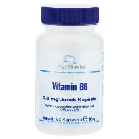 VITAMIN B6 3,6 mg Junek Kapseln – PZN 4132164 (PZN 4132164) из Германии