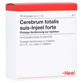CEREBRUM TOTALIS suis Injeel forte Ampullen – PZN 193482 (PZN 193482) из Германии