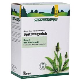 Spitzwegerich naturreiner Heilpflanzensaft Schoenenberger – PZN 700163 (PZN 700163) из Германии