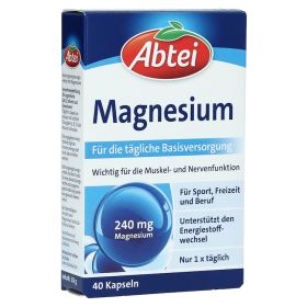 Abtei Magnesium Kapseln – PZN 7145351 (PZN 7145351) из Германии