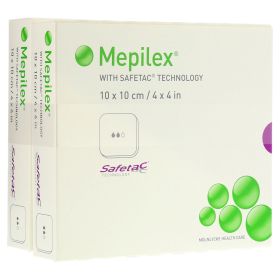 MEPILEX 10x10 cm Schaumverband – PZN 12340913 (PZN 12340913) из Германии