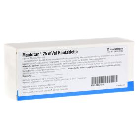 Maaloxan 25mVal – PZN 931046 (PZN 931046) из Германии
