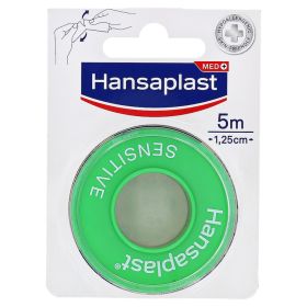 Hansaplast Fixierpflaster Sensitive 1,25 cmx5 m – PZN 4752168 (PZN 4752168) из Германии