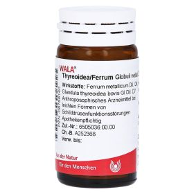 THYREOIDEA/Ferrum Globuli – PZN 8788140 (PZN 8788140) из Германии