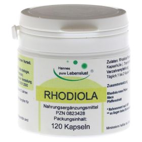 RHODIOLA ROSEA 3% Vegi Kapseln – PZN 823428 (PZN 823428) из Германии