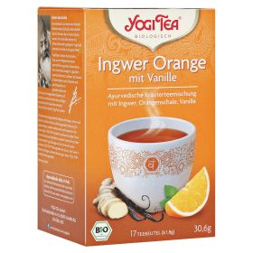 YOGI TEA Ingwer Orange+Vanille Bio Filterbeutel – PZN 9688044 (PZN 9688044) из Германии