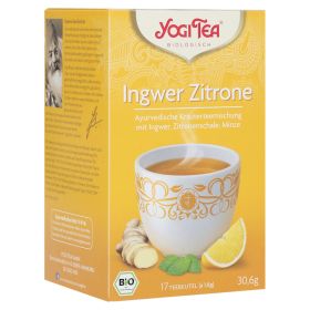 YOGI TEA Ingwer Zitrone Bio Filterbeutel – PZN 9687872 (PZN 9687872) из Германии