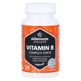 VITAMIN B COMPLEX extra hochdosiert vegan Tabl. – PZN 13815258 (PZN 13815258) из Германии