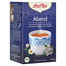 YOGI TEA Abend Tee Bio Filterbeutel – PZN 9687843 (PZN 9687843) из Германии