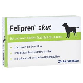 FELIPREN akut Kautabletten bei Durchfall f.Hunde – PZN 14420220 (PZN 14420220) из Германии