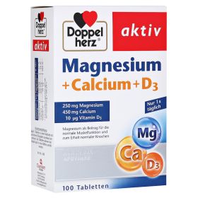 Doppelherz aktiv Magnesium + Calcium + D3 – PZN 773216 (PZN 773216) из Германии