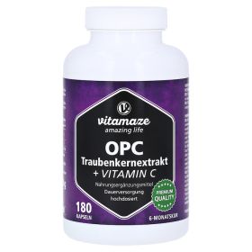 OPC TRAUBENKERNEXTRAKT hochdosiert+Vitamin C Kaps. – PZN 12580586 (PZN 12580586) из Германии